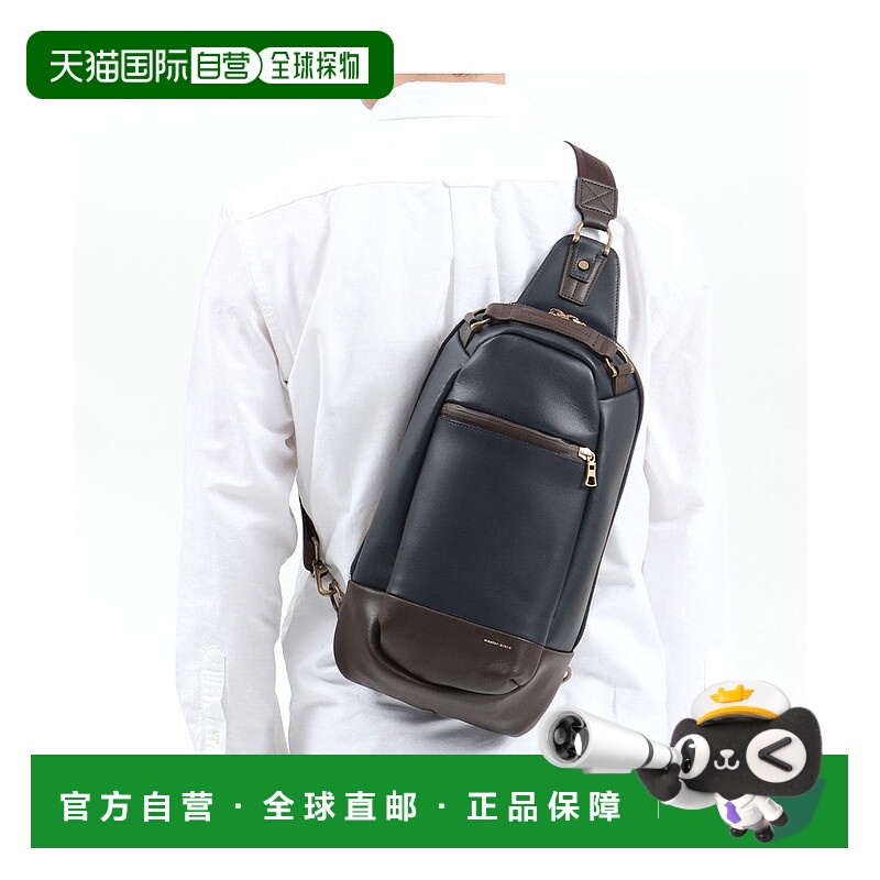 日本直邮master-piece 本革单肩包 身体包 [MA1254AU011206]钱包