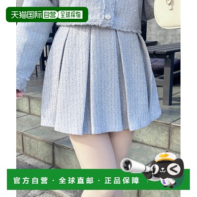 日本直邮INGNI 女装 tweed风箱褶裙裤（可配套装） 1261300054