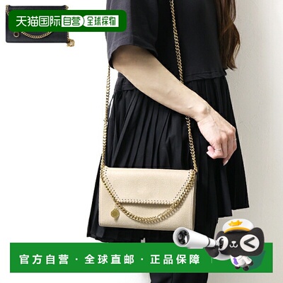 日本直邮Stella McCartney 单肩包 Falabella 迷你斜挎包 生态毛