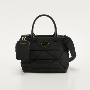 RDJN 日本直邮Prada B9M 1BG373 绗缝手提包 TESSUTO QUILTING