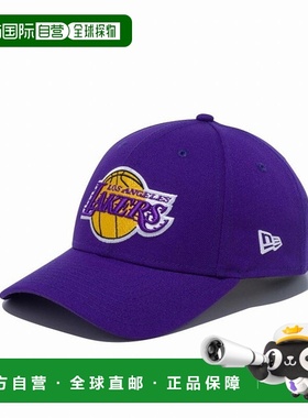 日本直邮New Era 9FORTY 帽子洛杉矶湖人队紫色队服 14525020