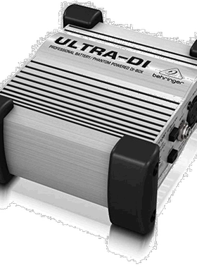 【日本直邮】百灵达ULTRA-DI有源DI盒舞台吉他电吉他适用调音