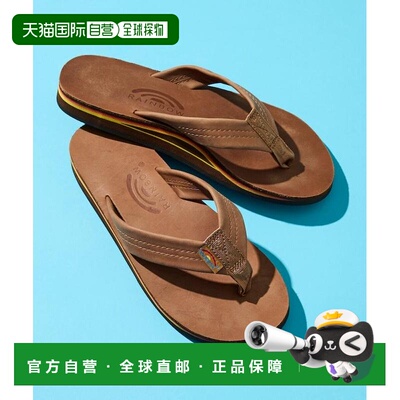 日本直邮RAINBOW SANDALS 女士 双层结构皮革凉鞋 1173309900041