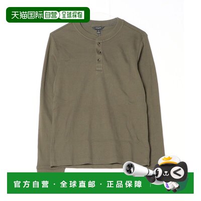 1h可退日本直邮BANANA REPUBLIC男装修身半开襟针织长袖T恤 832