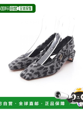 1h可退 日本直邮中古Dior迪奥女A级95新pumps高跟鞋编织品鞋灰色B