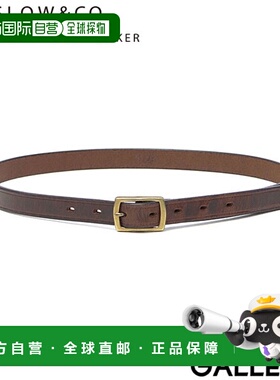 日本直邮SLOW Herbie 20mm 纯色腰带 (HS70J) 男女皆宜休闲带扣皮