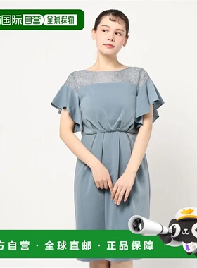 1h可退 日本直邮12Twelve Agenda 女士蕾丝荷叶边连衣裙 透视设计