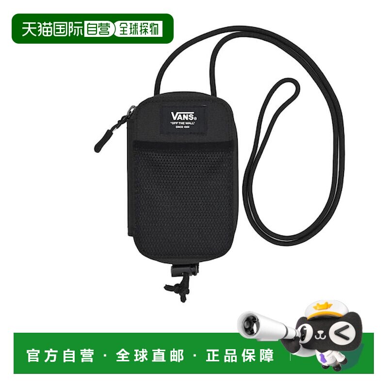 日本直邮Vans Mini Travel Wallet [6940580001] 黑色 钱包