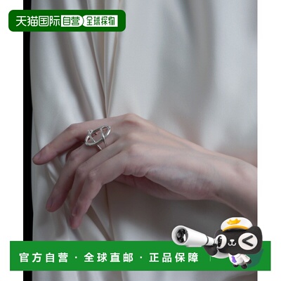 1h可退 日本直邮YArKA 男女通用重叠圆环戒指 Y2403ANR5260_U2A1/