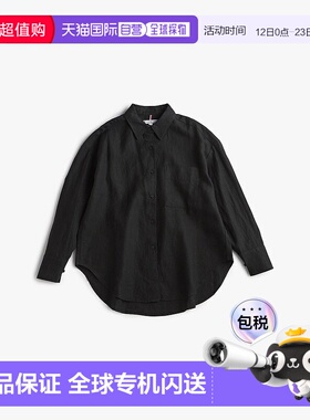 日本直邮TOMMY HILFIGER 亚麻宽松衬衫 [TO3203EW012680]女装