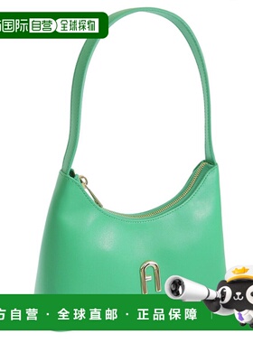 日本直邮FURLA 女士包 单肩包 皮革 绿色 FURLA DIAMANTE SHOULDE