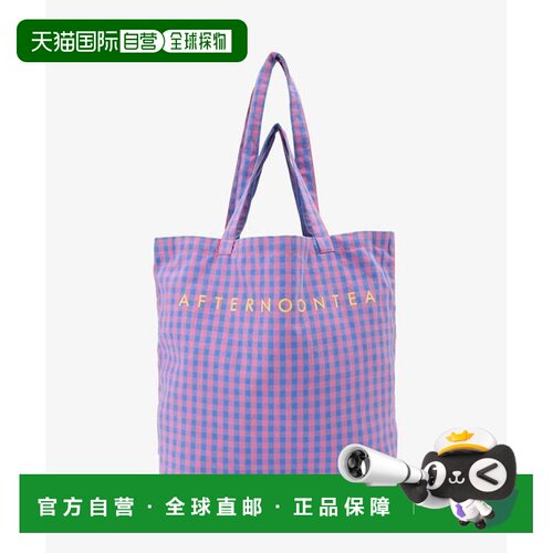 日本直邮Afternoon Tea 【限定】格子纹大号手提【付后1h可退】