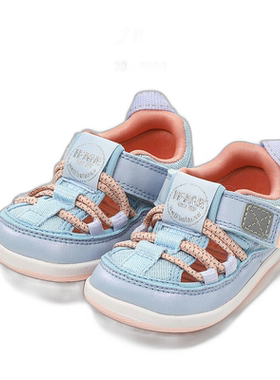 IFME儿童凉鞋双带Logo水凉鞋20-6302婴儿户外鞋夏款
