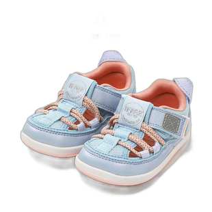 IFME儿童凉鞋双带Logo水凉鞋20-6302婴儿户外鞋夏款