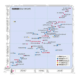 日本直邮Nittaku 乒乓球拍 叶子/LEAVES/Flare (NE-6883)