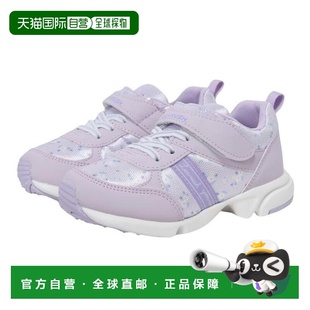 日本直邮MoonStar 儿童运动魔术贴皮带运动鞋 LV 1155 3E [122979