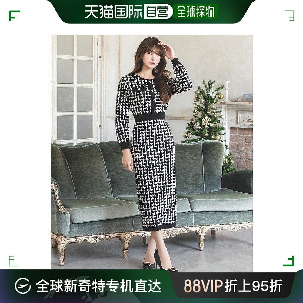 【日本直邮】JULIA BOUTIQUE　女士　针织连衣裙 女装/女士精品 连衣裙 原图主图