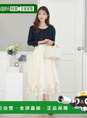 1h可退 日本直邮le reve vaniller 女士水手领长袖蝴蝶结衬衫 lvn