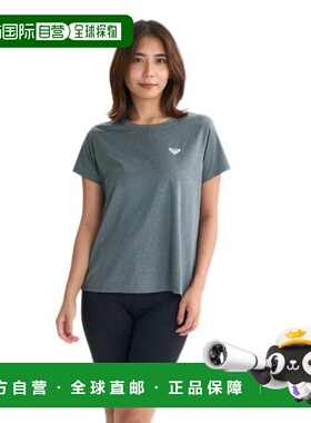 日本直邮ROXY MY 1ST ROXY 健身半袖T恤 [25FWRST254536GRY] 灰色
