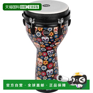 【日本直邮】MEINL 打击乐器巨型系列非洲鼓 合成体 亡灵节 10 英