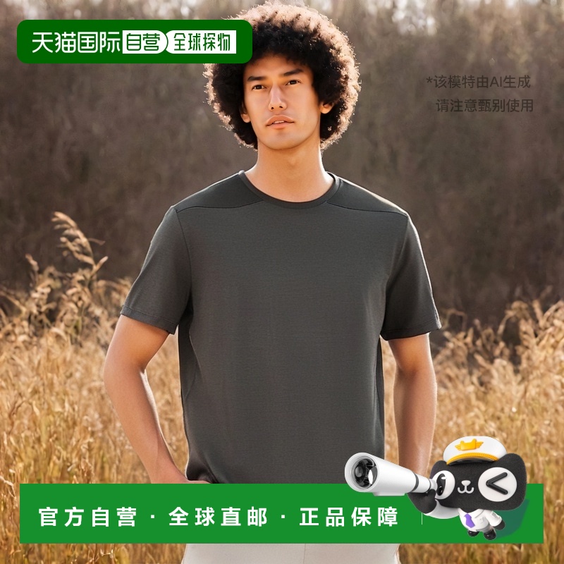 日本直邮萨洛蒙短袖T恤运动轻便休闲 SALOMON OUTLINE SS TEE LC2
