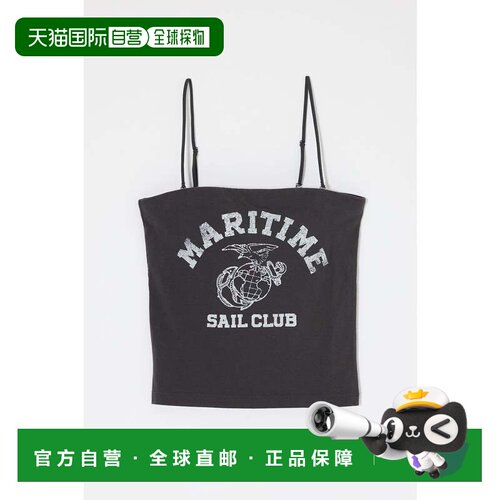 日本直邮MOUSSY 上衣 L BLK1背心吊带