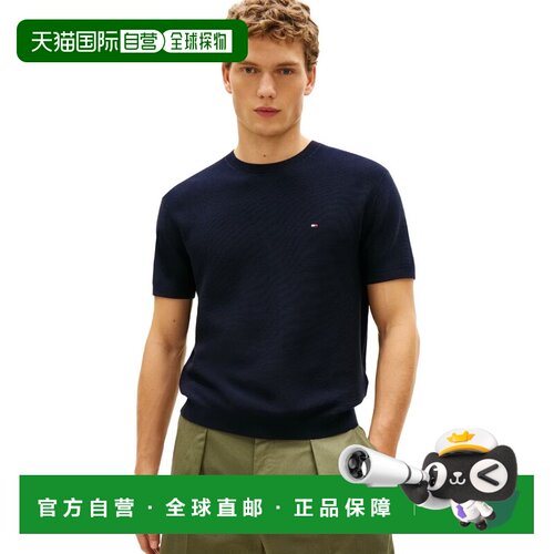 日本直邮TOMMY HILFIGER Cool Touch 棉针织套头衫短袖