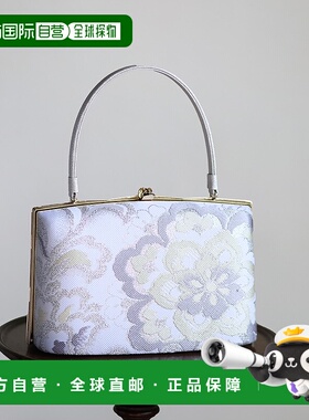 日本直邮tatsumi Ise｜西阵织雪花纹手工制作手提包Ta-or-b2