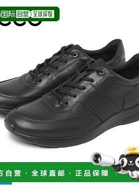 日本直邮ECCO IRVING 男士运动鞋 (511614) - 防水皮革运动鞋采用