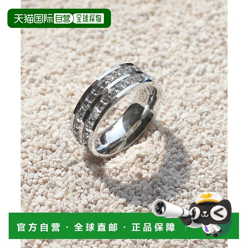 日本直邮florge 金属过敏适用锆石系列配对耳环2连装21号 [FL8218