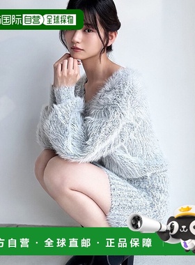 1h可退 日本直邮RESEXXY 女装 V领宽松 花式针织连衣裙 可调节腰