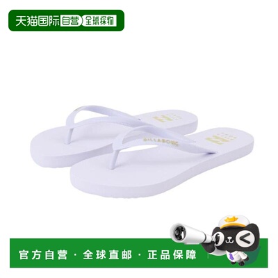 日本直邮BILLABONG FLIP FLOPS 女士沙滩凉鞋 BE013925 白色