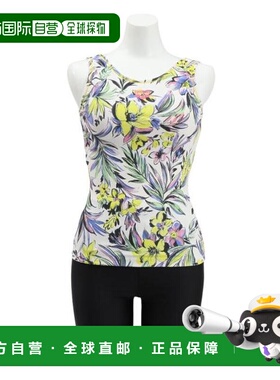 日本直邮ARENA 女士健身泳衣健身分体泳衣 [AS5SWF53L WHBK] 白色