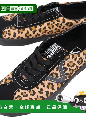 日本直邮 VANS 运动鞋 运动低帮 SPROT LOW 豹纹黑 VN000CTDBLK