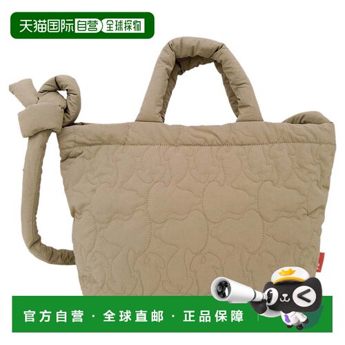 日本直邮ROOTOTE 托特包 A4尺寸 史努比联名限定 8450 泥银色