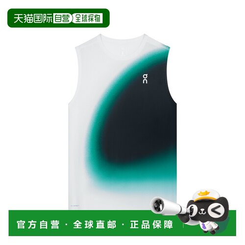 日潮跑腿ON昂跑 男士球场背心摆式 1mg3128运动