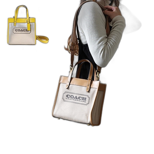 日本直邮Coach蔻驰 女包FieldTote22女士手提单肩包CH740