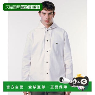 1h可退 日本直邮LACOSTE 大号 带帽 衬衫夹克连帽外套