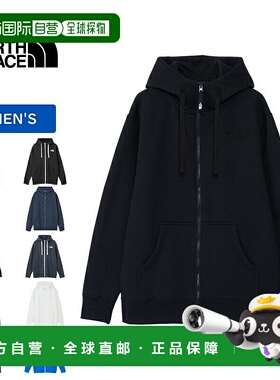 日本直邮THE NORTH FACE 后视图全拉链连帽衫尺码 S黑色 2 (KK)NT