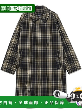 1h可退 日本直邮BEAMS F 男士 意大利OLMETEX尼龙 格纹 单排 羊腿