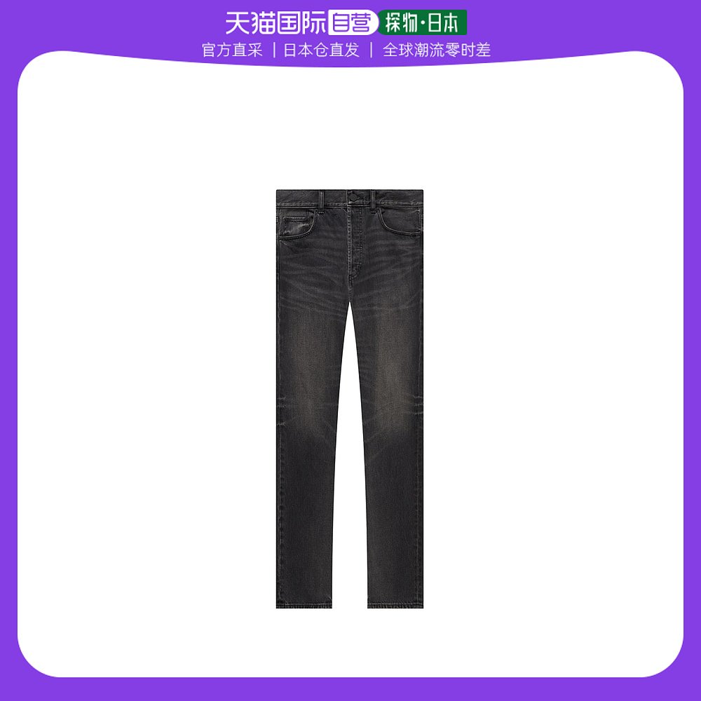 日本直邮Essentials博姿男女同款休闲裤黑色时尚百搭直筒复古