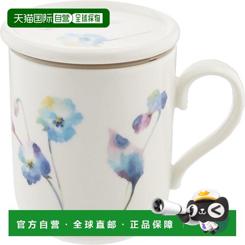 【日本直邮】山加商店 CELEC TeaMate带滤网马克杯三色堇CY12-12
