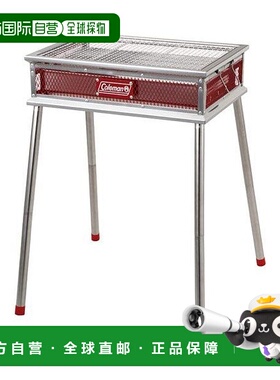 日本直邮 Cool Spider 不锈钢烤架 [无科勒曼] 红色户外