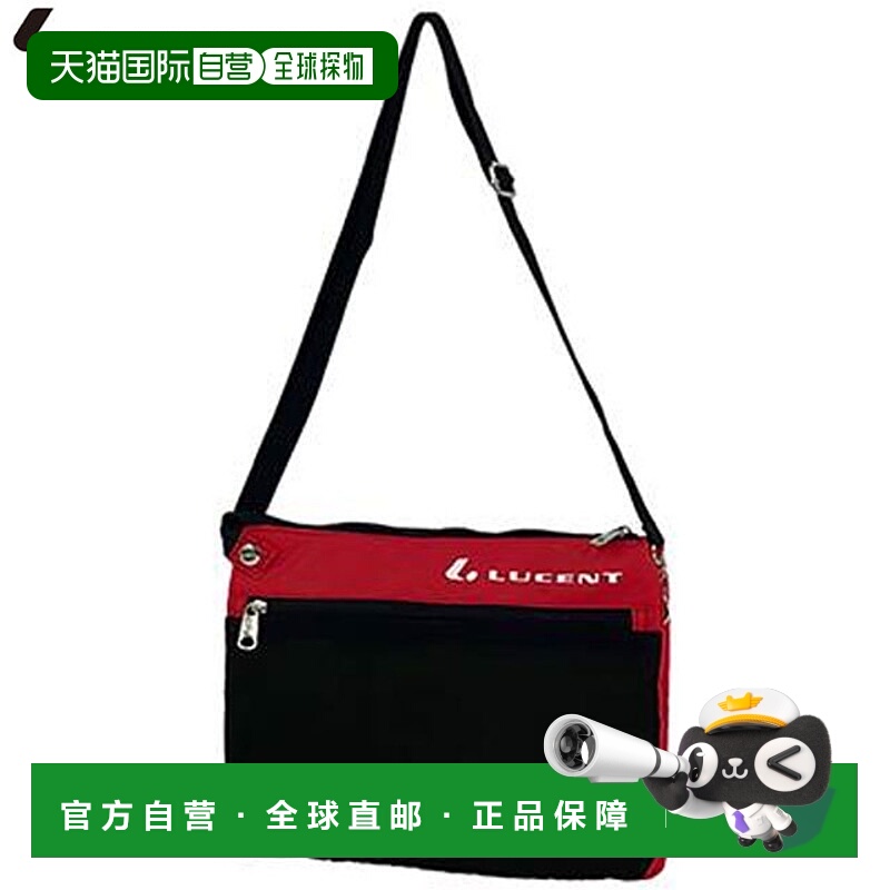 日本直邮LUCENT 手提包红色23 x 30 x 6 厘米男女通用网球配件XLB