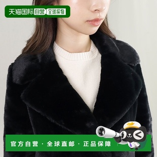 12422 自营｜HERNO GC000411D 生态毛皮大衣 多色皮草鹅绒 女式