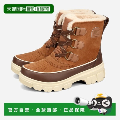 日本直邮SOREL TIVOLI V WATERPROOF 女士 Tivoli 5 防水靴天鹅绒