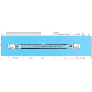 【日本直邮】Panasonic松下 200型双头卤素灯泡 110v用 J110V200W