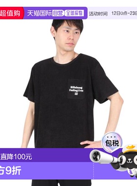 日本直邮BILLABONG PILE T恤 BE011303 黑色 男士T恤