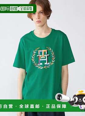 日本直邮TOMMY HILFIGER 罗勒字母组合多色T恤 [TO3203EM10636]