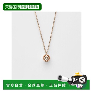 钻石项链0.03克拉 阿卡朵WEB限定K10 日本直邮日潮 agete